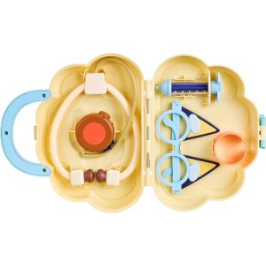 bluey cloud bag , doctor check up set, toy playset with 7 play pieces3