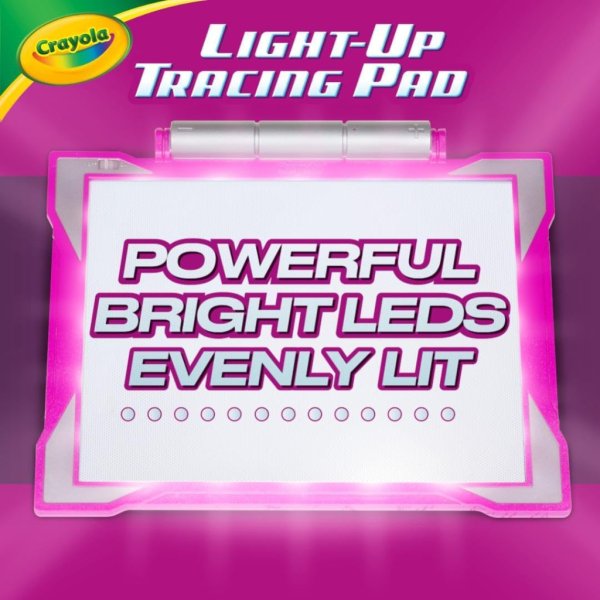 crayola light up tracing pad pink2