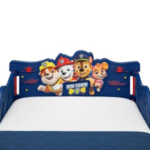 delta children nick jr. paw patrol plastic toddler bed, blue7