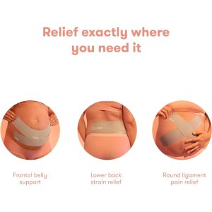 frida mom kinesiology tape for pregnancy belly support1