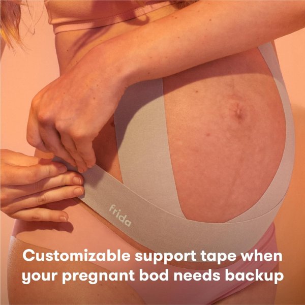 frida mom kinesiology tape for pregnancy belly support6