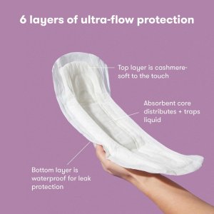 frida mom postpartum pads, leak proof feminine care maxi pads3