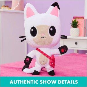 gabby's dollhouse, 13 inch talking pandy paws plush toy8