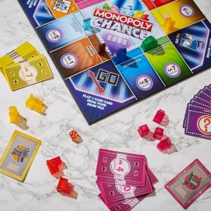 hasbro gaming monopoly chance board game10