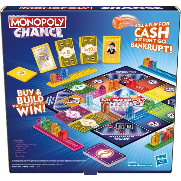 hasbro gaming monopoly chance board game6