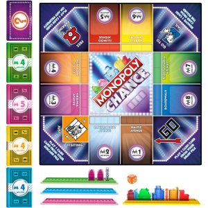 hasbro gaming monopoly chance board game8