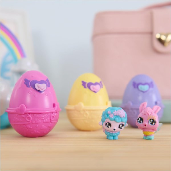 hatchimals alive, spring basket with 6 mini figures, 3 self hatching eggs, fun gift1