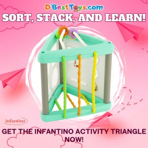 Infantino Activity Triangle & Shape Sorter