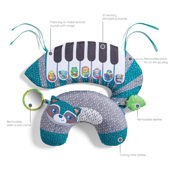 infantino grow with me 3 in 1 tummy time piano8