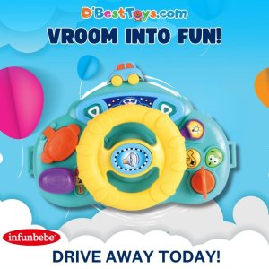 Infunbebe My First Steering Wheel Toy