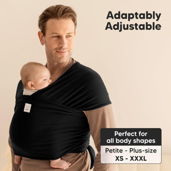 keababies baby wrap carrier all in 1 original breathable baby sling2