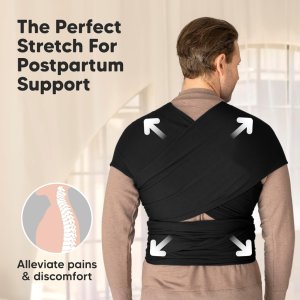 keababies baby wrap carrier all in 1 original breathable baby sling9