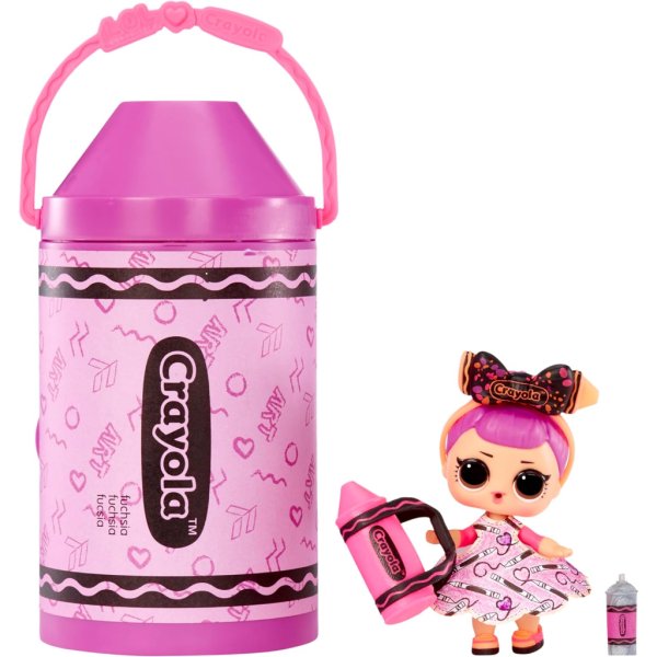 lol surprise loves crayola color me studio with collectible doll9