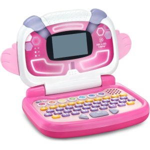 leapfrog abc and 123 laptop for preschoolers ages 3 7 years, pink1