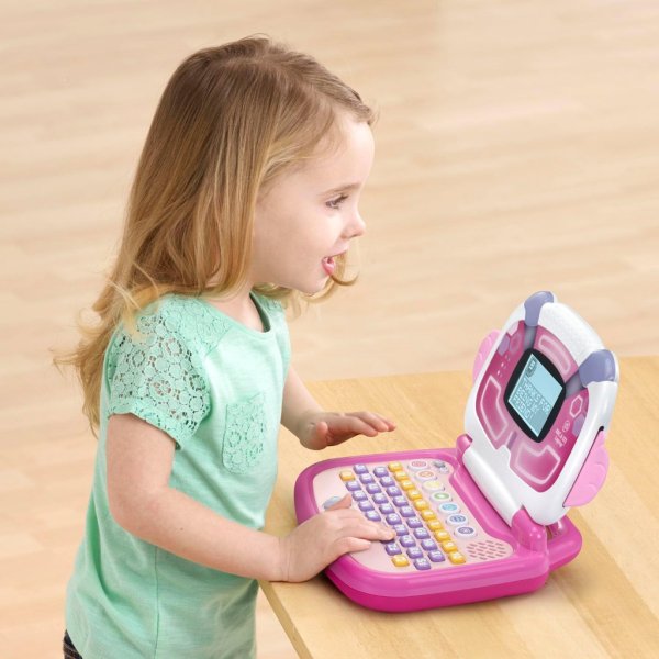 leapfrog abc and 123 laptop for preschoolers ages 3 7 years, pink8