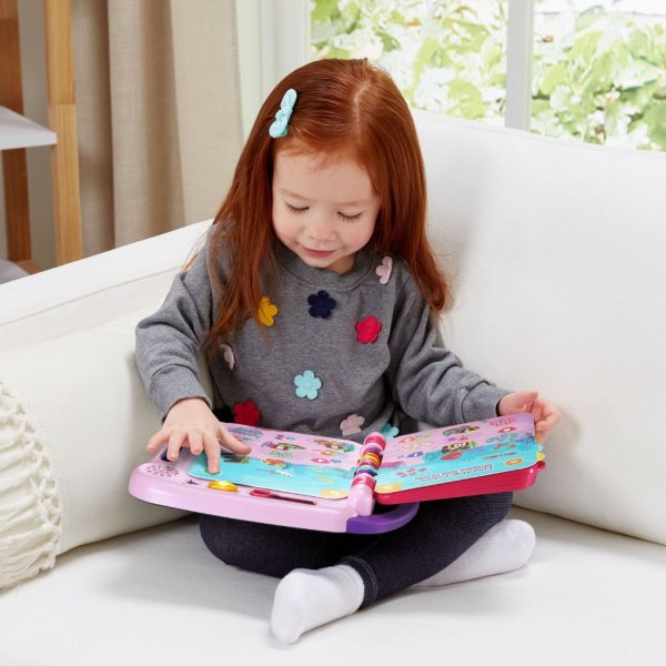 leapfrog violet and friends prep for preschool activity book, pink9