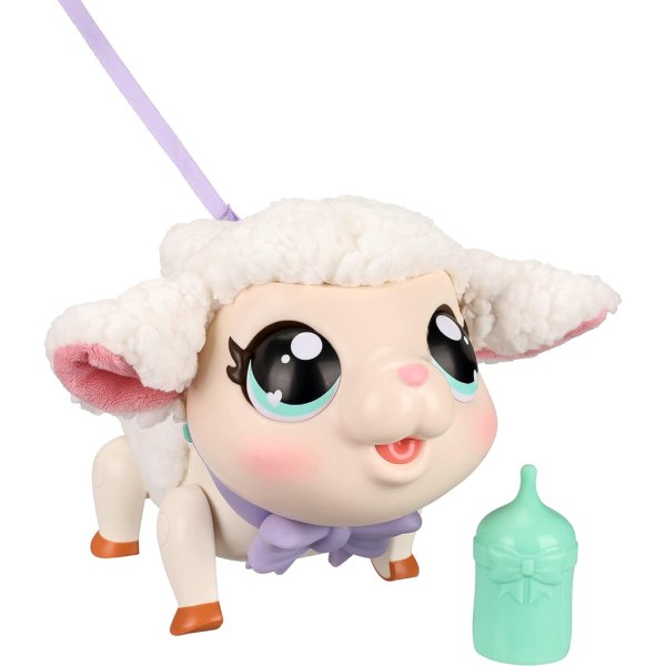 little live pets my pet lamb | soft and wooly interactive toy8