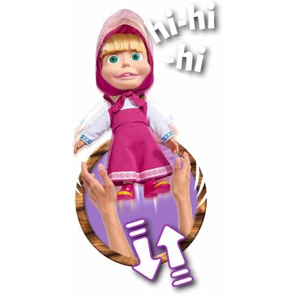 masha and the bear shake and sound doll toys2
