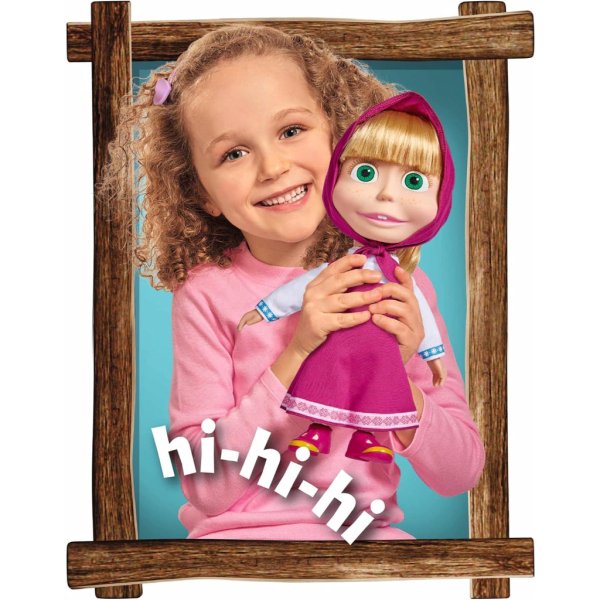masha and the bear shake and sound doll toys4