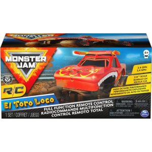 monster jam, official el toro loco remote control monster truck2