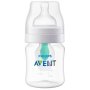 Philips AVENT Anti-Colic Baby Bottle with AirFree Vent, 4oz, 1pk, Clear