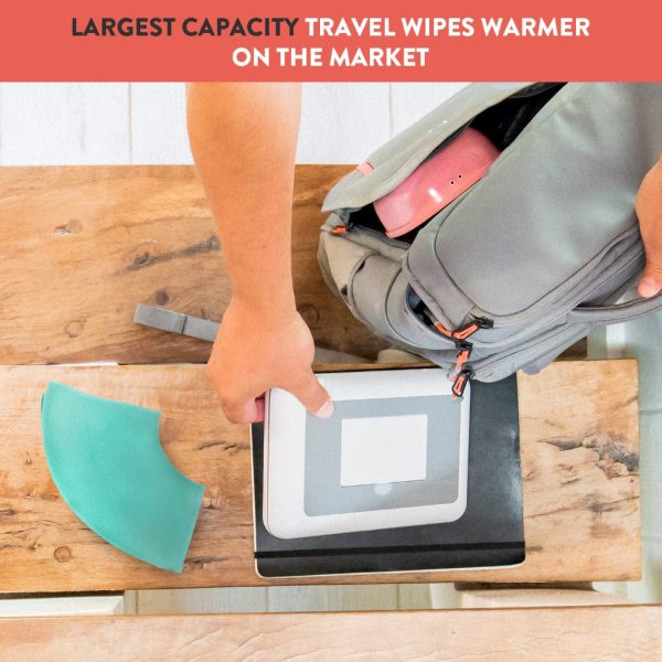prince lionheart compact wipes warmer, grey4