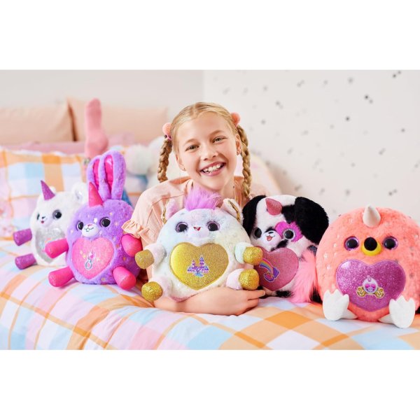 rainbocorns fairycorn princess surprise (flamingo) by zuru 11 collectible plush3