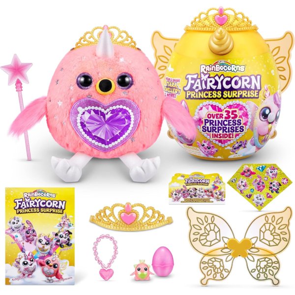 rainbocorns fairycorn princess surprise (flamingo) by zuru 11 collectible plush5