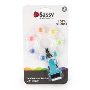 rainbow star teether with keeper5