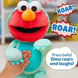 sesame street dino stomp elmo 13 inch plush3