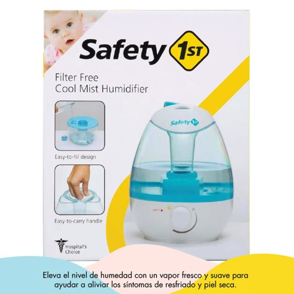 safety 1st filter free cool mist humidifier, blue1