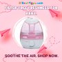 Safety 1st Filter Free Cool Mist Humidifier, Pink, Pink