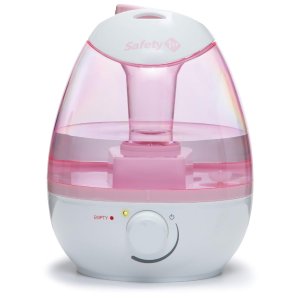 safety 1st filter free cool mist humidifier, pink, pink4