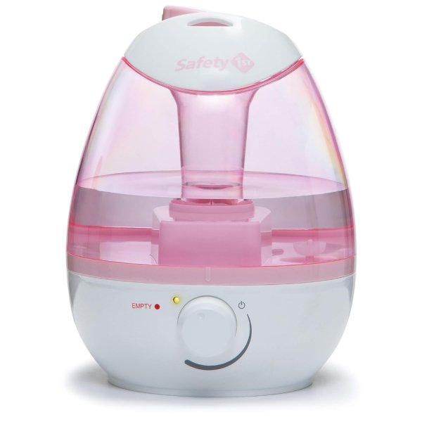 safety 1st filter free cool mist humidifier, pink, pink4