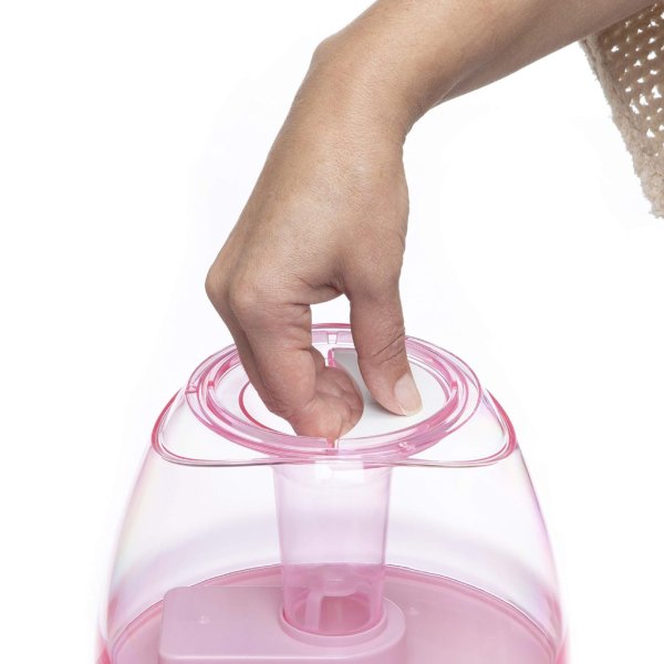 safety 1st filter free cool mist humidifier, pink, pink5