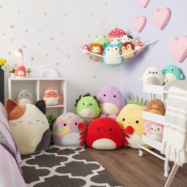 squishmallows original 16 inch lena pink guava fruit with flower6
