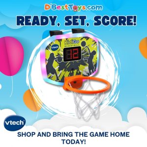 VTech KidiGo Basketball Hoop