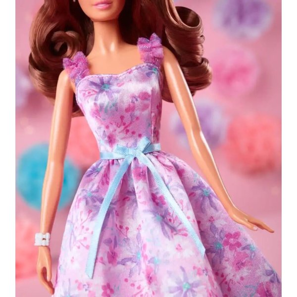 barbie signature birthday wishes collectible doll in lilac dress4