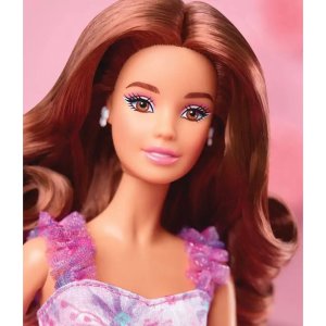 barbie signature birthday wishes collectible doll in lilac dress6