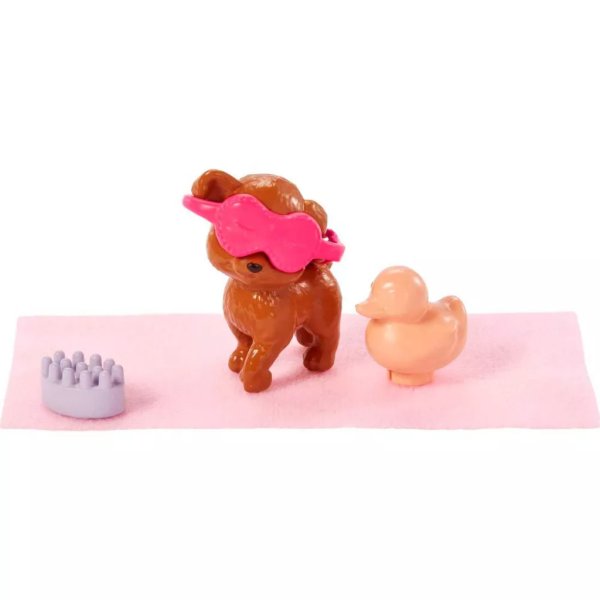 barbie wellness self care spa day with puppy2