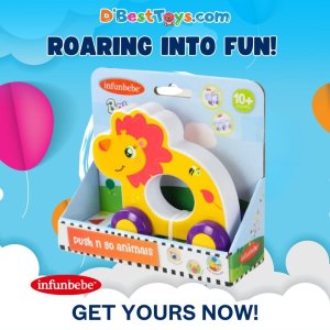 Infunbebe Push N Go Animals(LION)