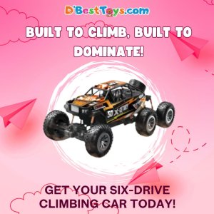 1:8 Six-Drive Alloy Climbing Remote Control Car