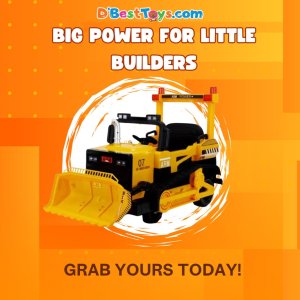 V12 Bulldozer Ride On (Colors May Vary)