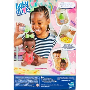 baby alive shampoo snuggle berry boo black hair 11 inch water baby doll playset (8)
