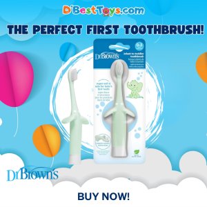 Dr.Brown's Toddler Toothbrush- Green