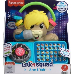 fisher price baby learning toy link squad a to z yak3