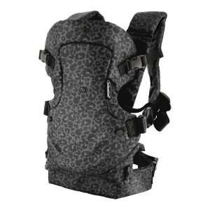 infantino flip advanced 4 in 1 carrier black & gray leopard6