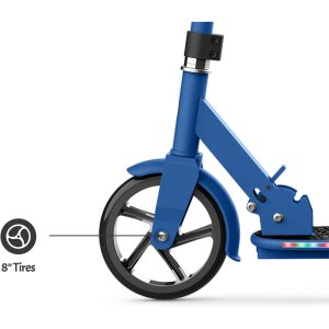 jetson 2 wheel light up kick scooter, light up deck and wheels1