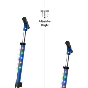 jetson 2 wheel light up kick scooter, light up deck and wheels4