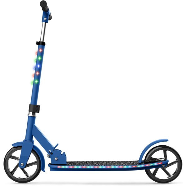jetson 2 wheel light up kick scooter, light up deck and wheels9